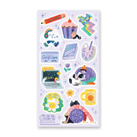 Work Hard & Snack Later Sticker Sheet