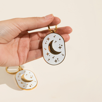 Night Sky Keychain (double-sided!)