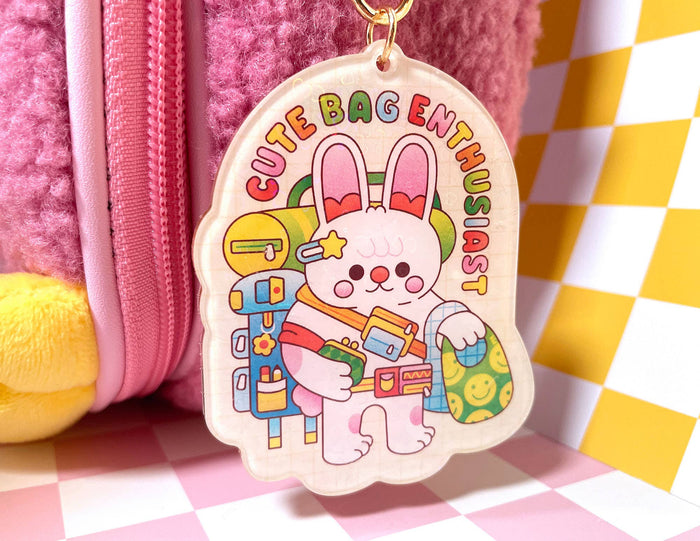Cute Bag Enthusiast Keychain | Maximalist | Shopaholic