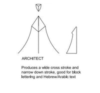 Kaweco 060 Nib Broad SS - Architect