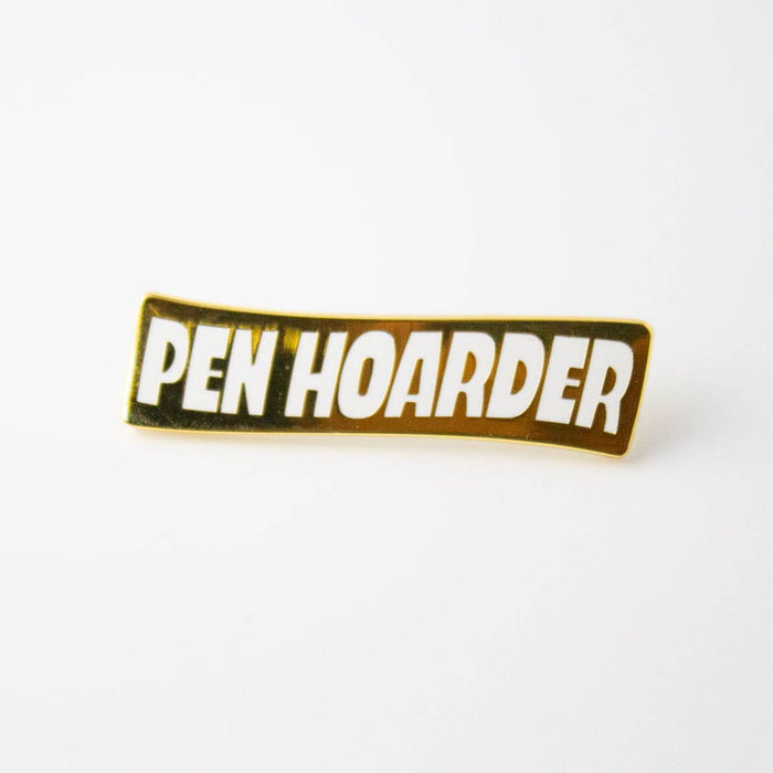 Pen Hoarder Enamel Pin