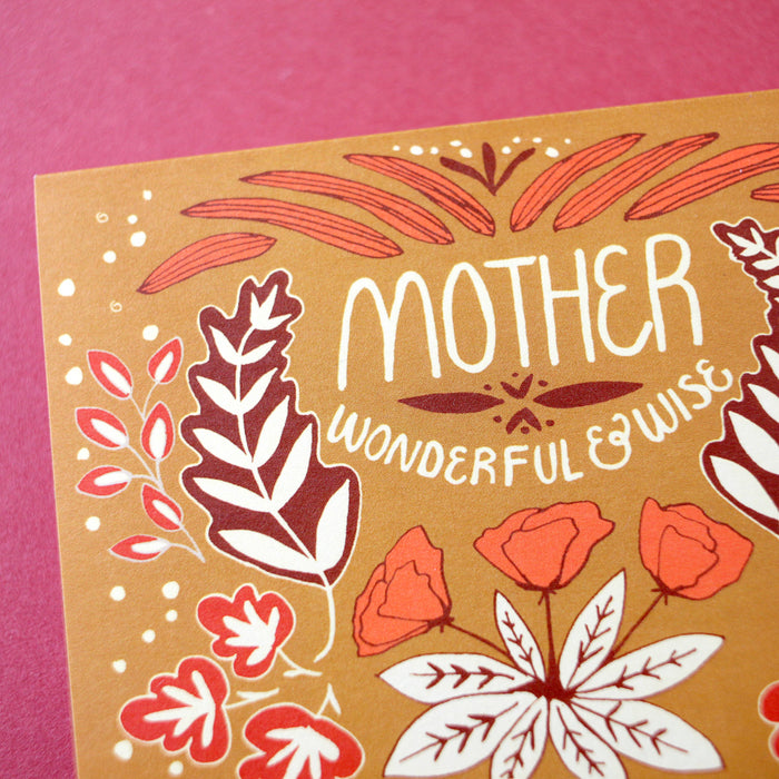 Mother Wonderful And Wise