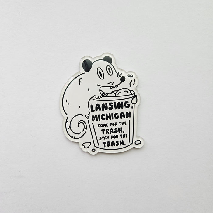 Lansing Trash - Magnet