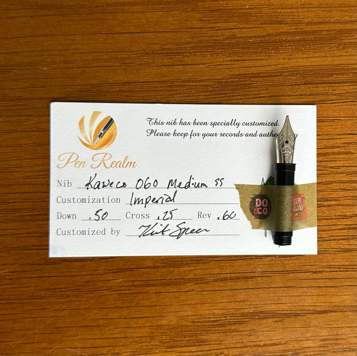 Kaweco 060 Nib Medium SS - Imperial