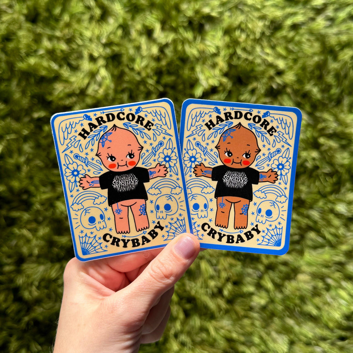 HARDCORE CRYBABY STICKER