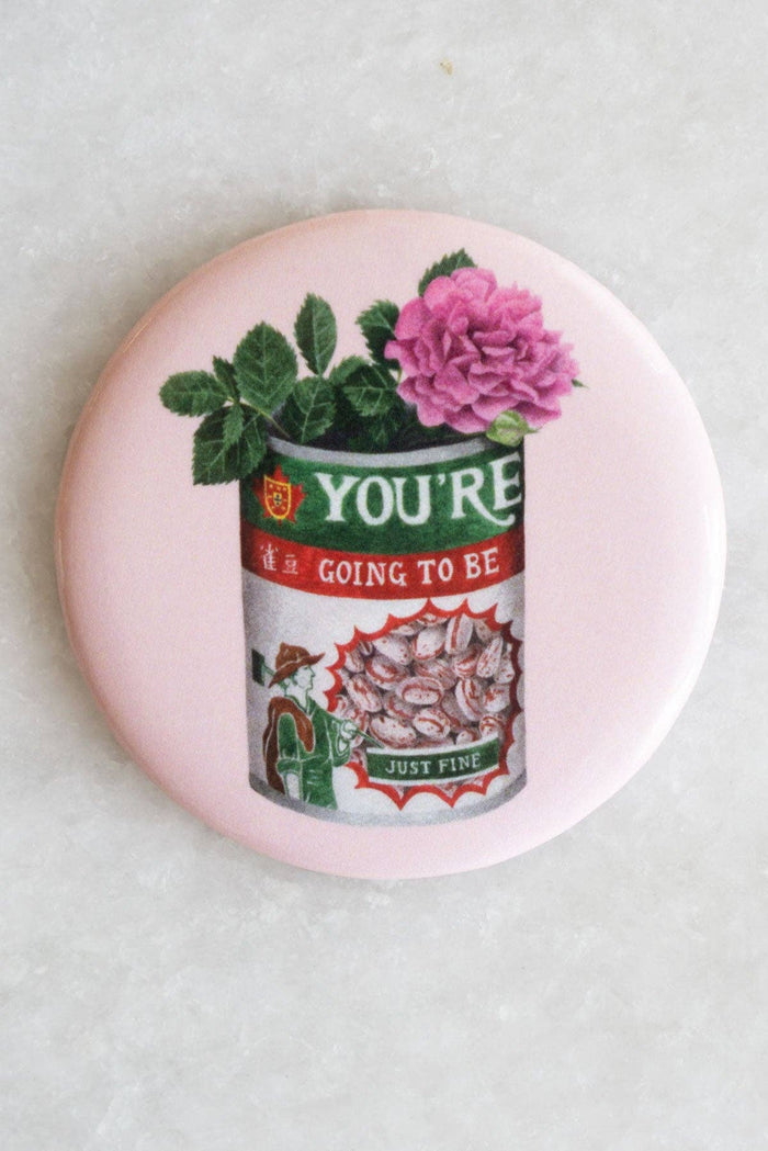 Just Fine Magnet | Strong Fridge Magnet