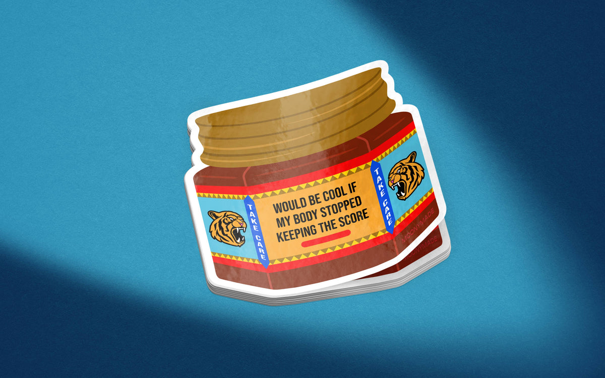 Body Score Tiger Balm Vinyl Sticker
