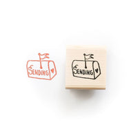Sending Love Rubber Stamp
