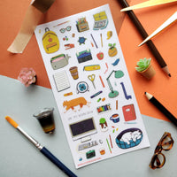 On My Desk Sticker Sheet