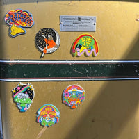 MAGNET Let's Get High Rubber Magnet Stoner Weed Funny