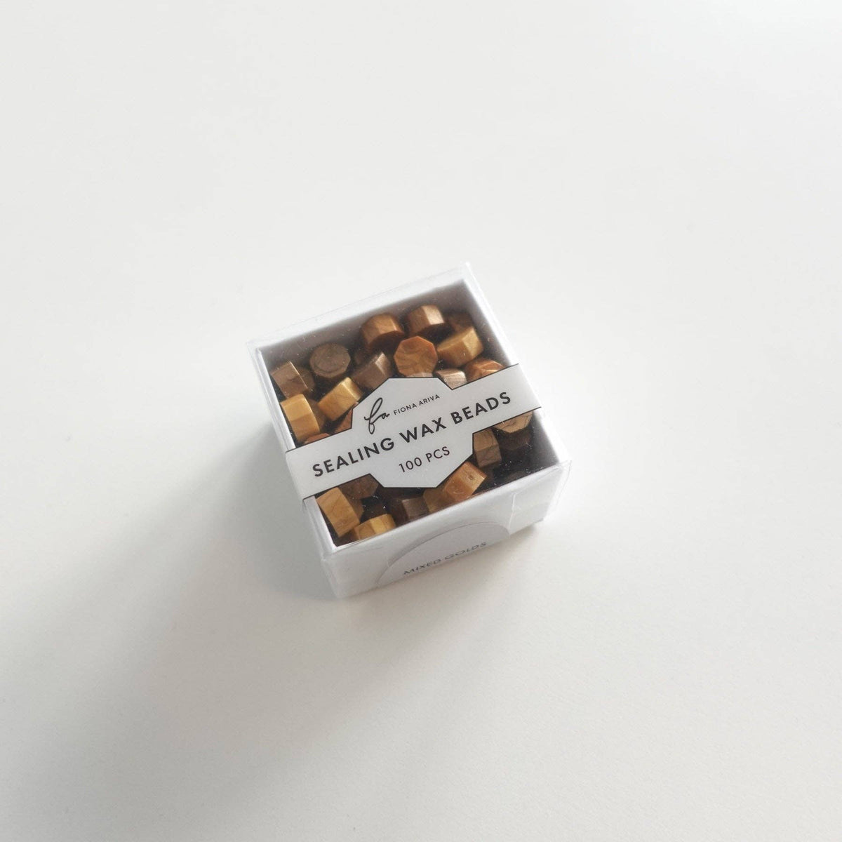 Mixed Golds Amber Bronze Yellow 100pcs sealing wax beads