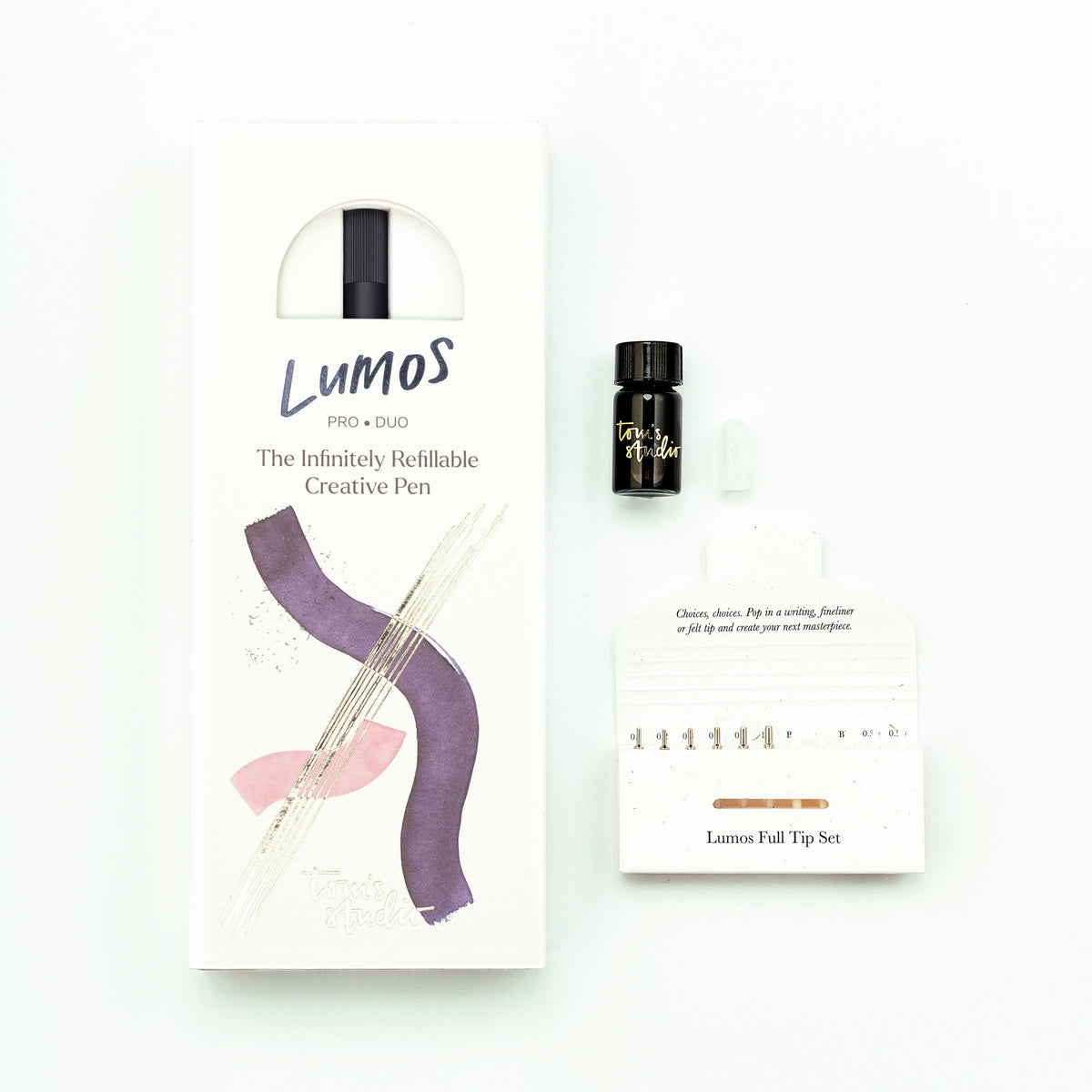 Lumos Pro - Refillable Multi-Tip Pen