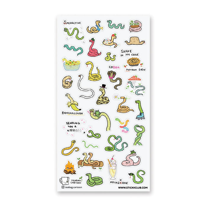 Delightful Danger Noodles Sticker Sheet