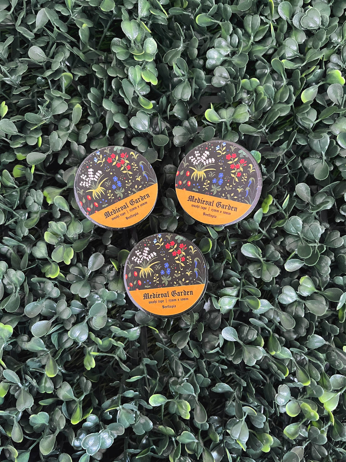 Medieval Unicorn Garden Washi Tape (15mm x 10m)