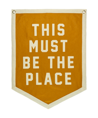 This Must Be The Place Camp Flag