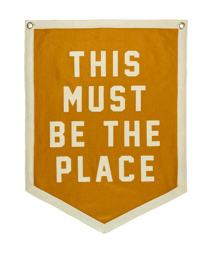 This Must Be The Place Camp Flag
