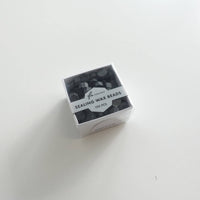 Mixed Blacks Midnight and Ink Black 100pcs sealing wax beads