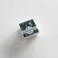 Forest Green 100pcs sealing wax beads