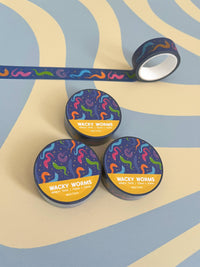 Wacky Worms Washi Tape (15mm x 10m)