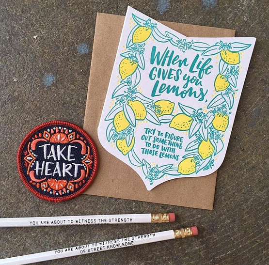 Life Gives You Lemons Greeting Card