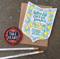 Life Gives You Lemons Greeting Card