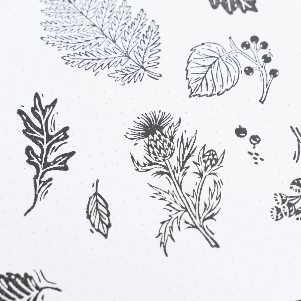 Acrylic Stamps: Forest Foliage