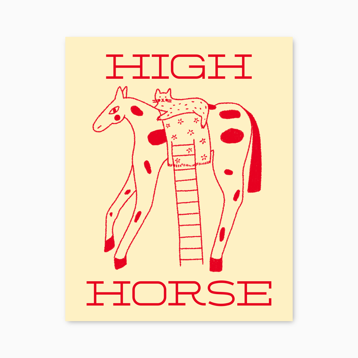 High Horse Sticker
