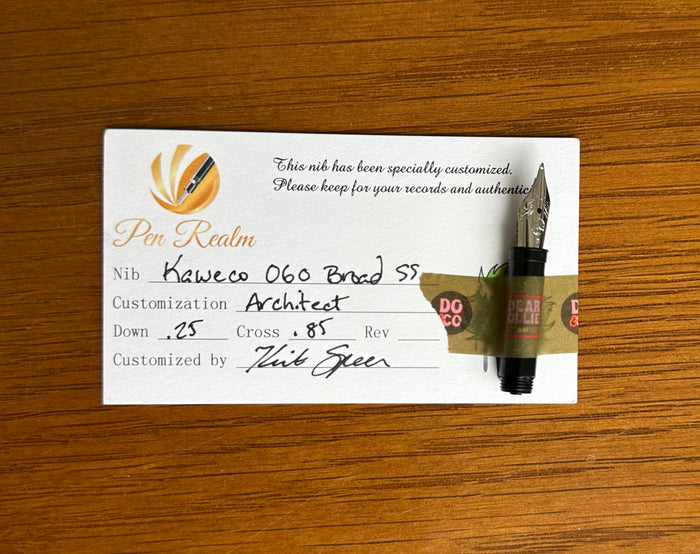 Kaweco 060 Nib Broad SS - Architect