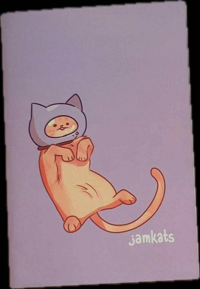 Purple A5 Dot Grid Notebook