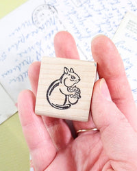 Chipmunk Rubber Stamp
