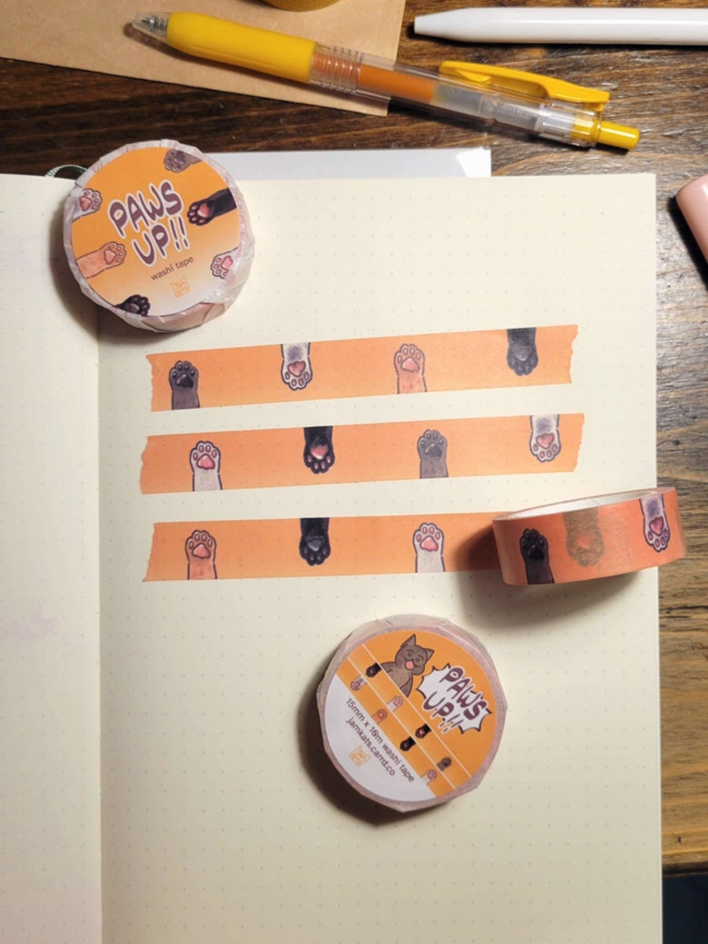 Paws Up! Washi Tape