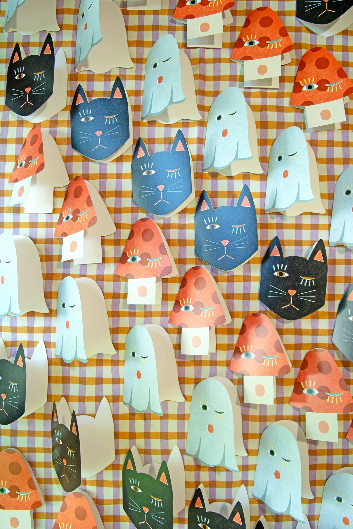 Mushroom Blink - Die Cut Card