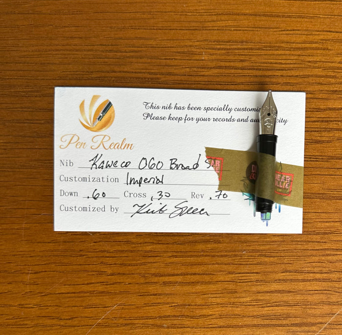 Kaweco 060 Nib Broad SS - Imperial