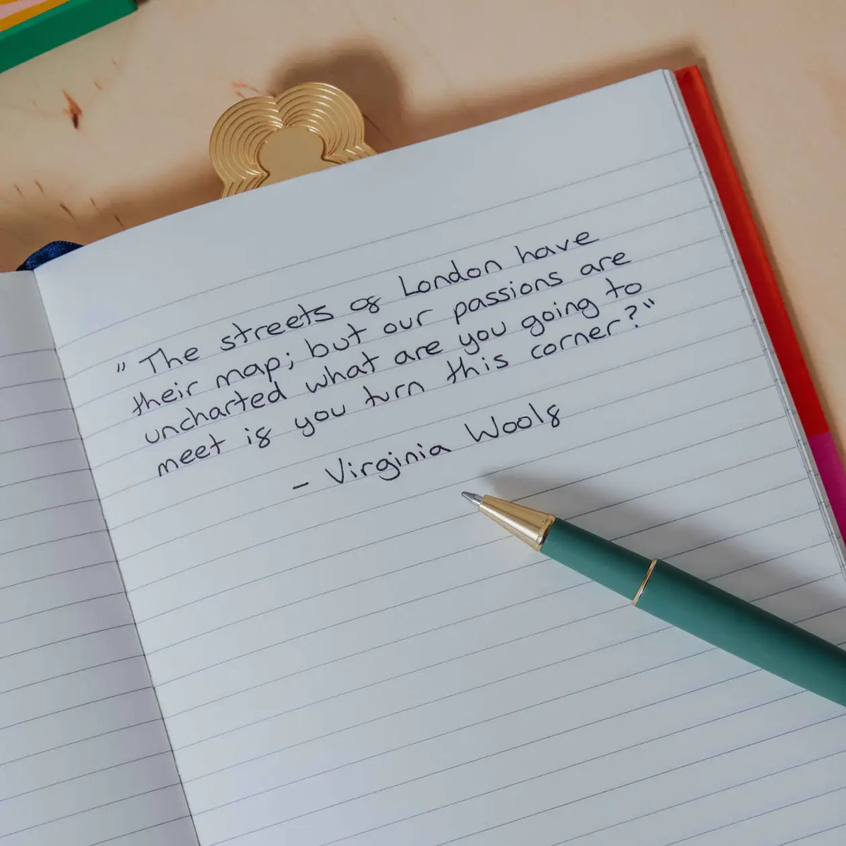 Wave Rollerball Pen: Purple