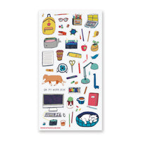 On My Desk Sticker Sheet