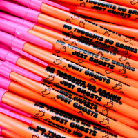 No Thoughts No Brains Just Ghosts Halloween Ballpoint Pen