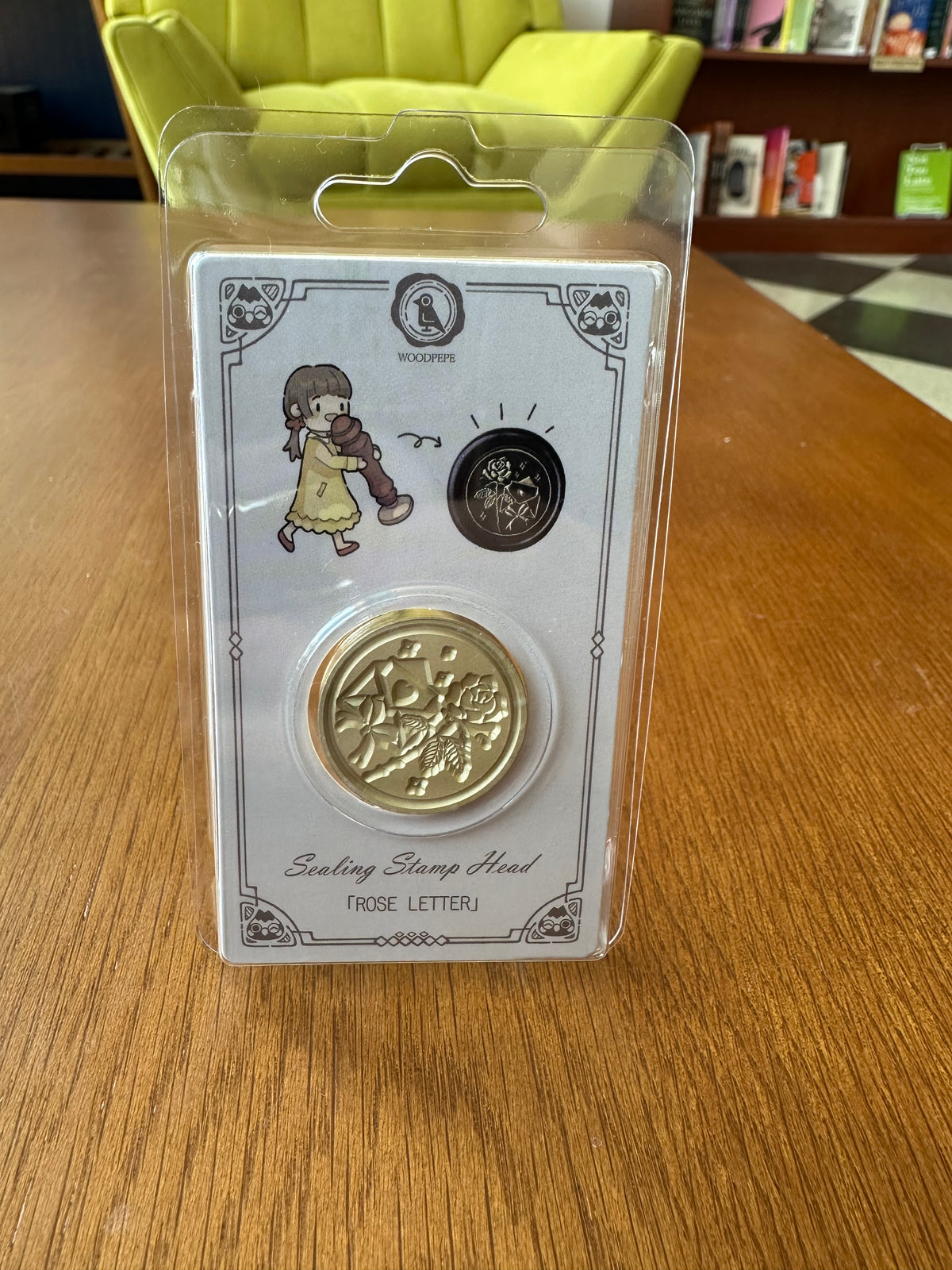 Rose Letter Stamp Head