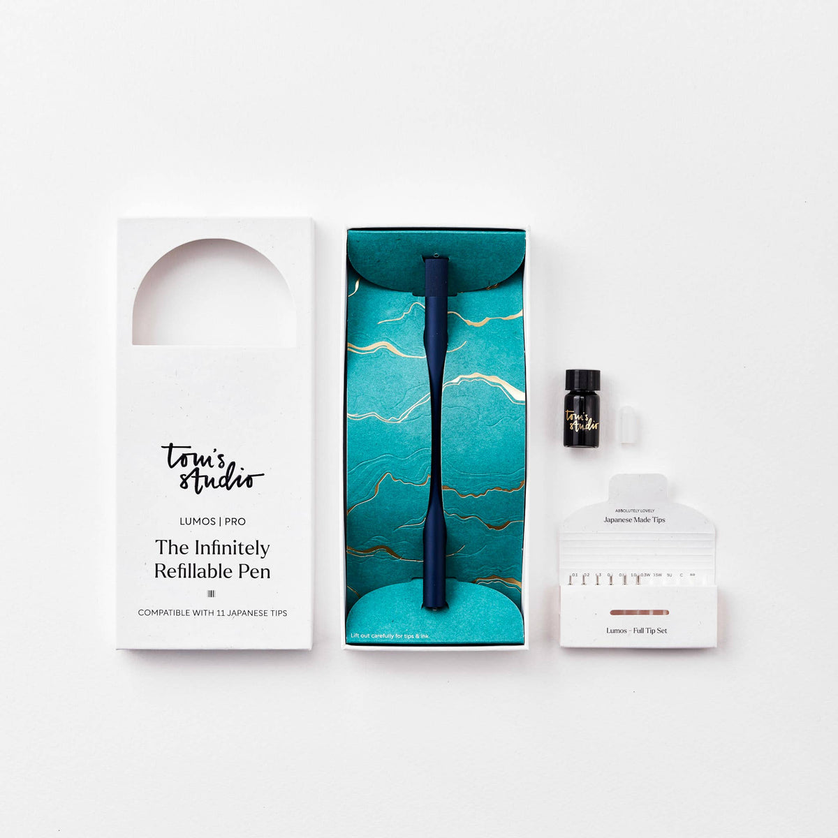 Lumos Pro - Refillable Multi-Tip Pen