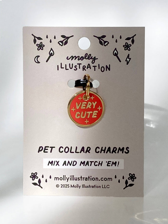 Very Cute Pet Collar Charm