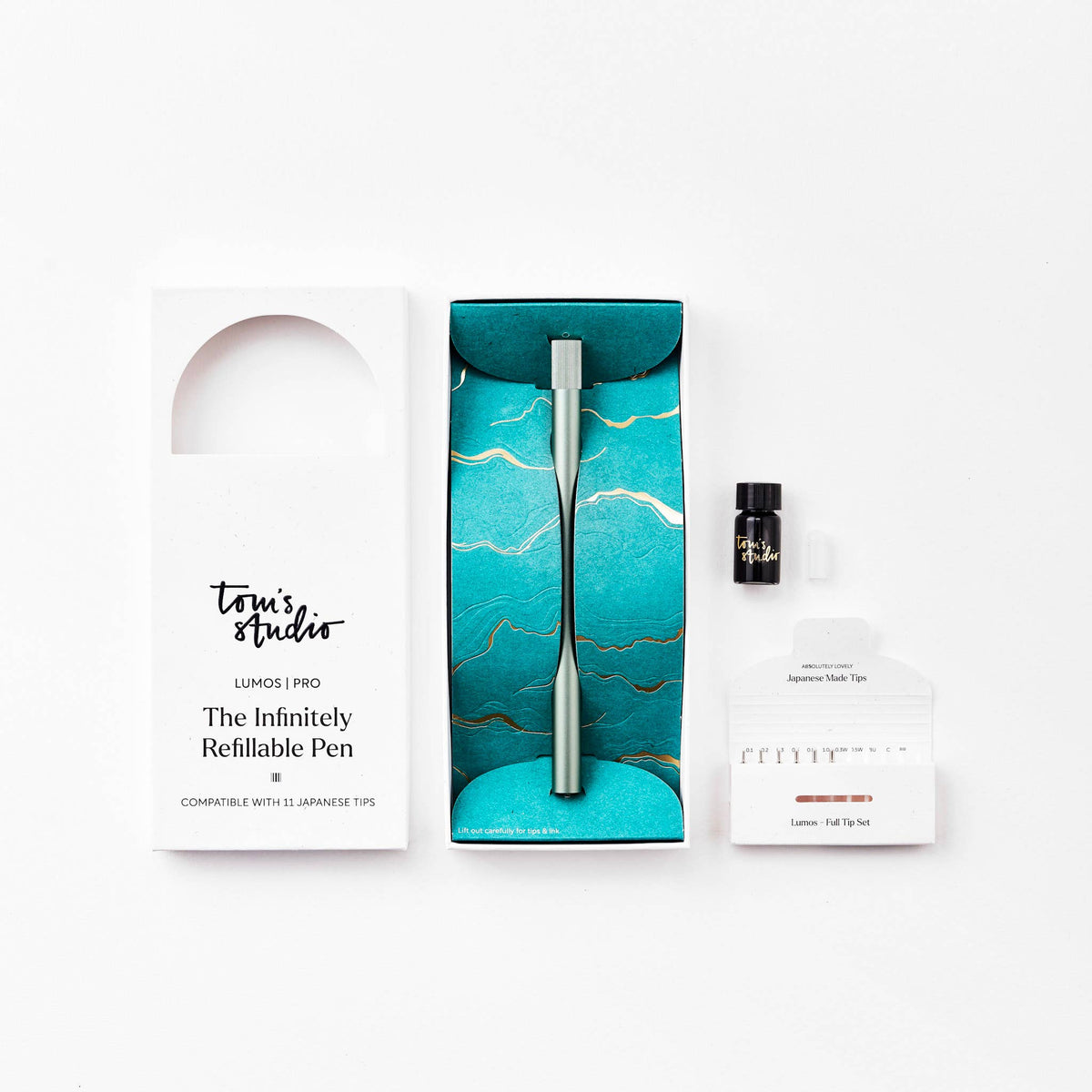 Lumos Pro - Refillable Multi-Tip Pen