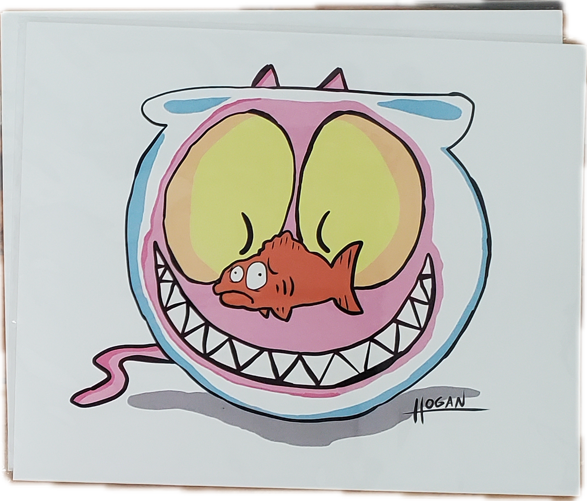 Fish Bowl - Print