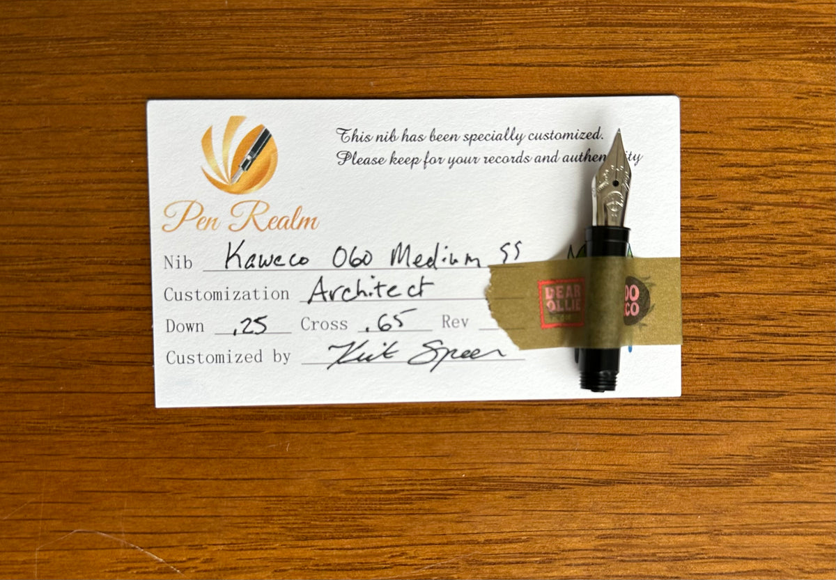 Kaweco 060 Nib Medium SS - Architect