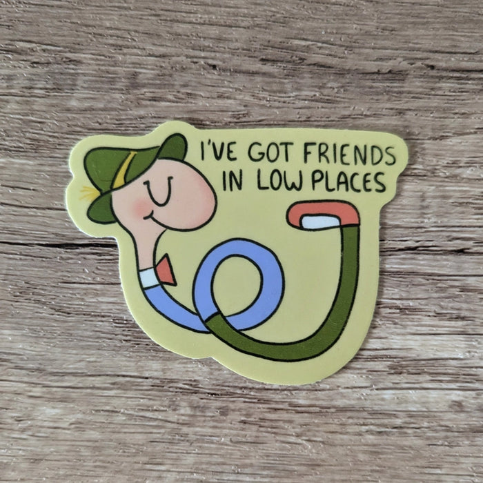 Friends in Lowly Places (Richard Scarry) - Sticker