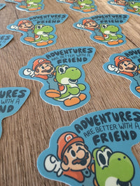 Better With Friend (Mario/Yoshi) - Sticker