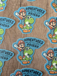 Better With Friend (Mario/Yoshi) - Sticker