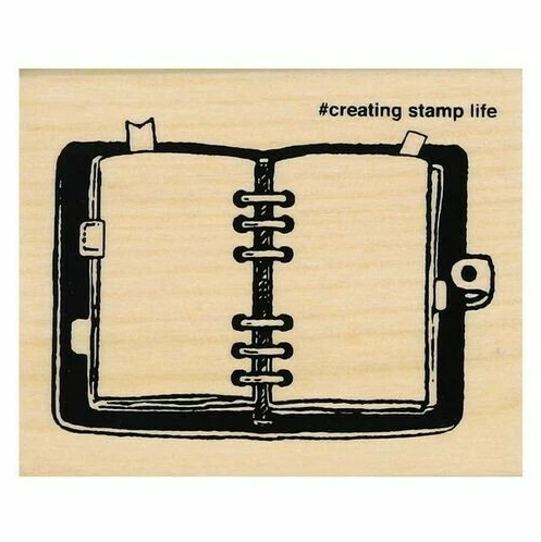 Kodomo No Kao Rubber Stamp - Notebook