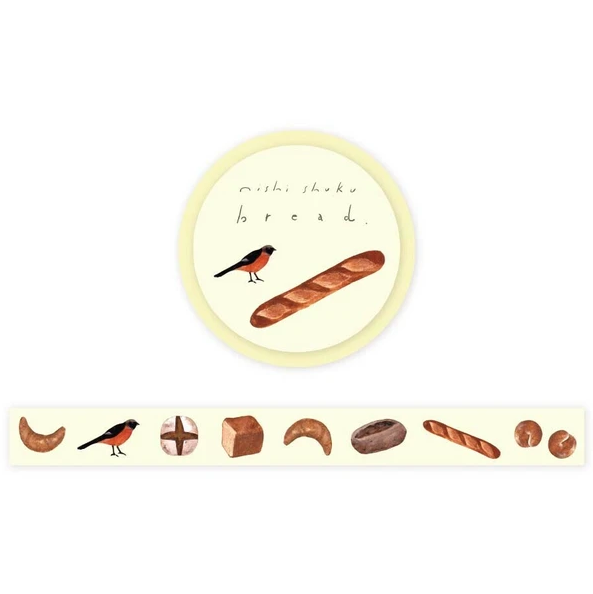 Hyogensha Washi Tape - Bread