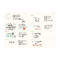 2026 Weekly Planner Poche A6