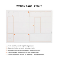 2026 Weekly Planner Katy B6