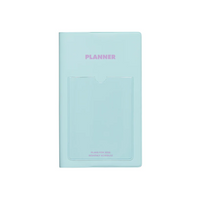 2026 Monthly Planner Shine B6 Slim - Light Blue